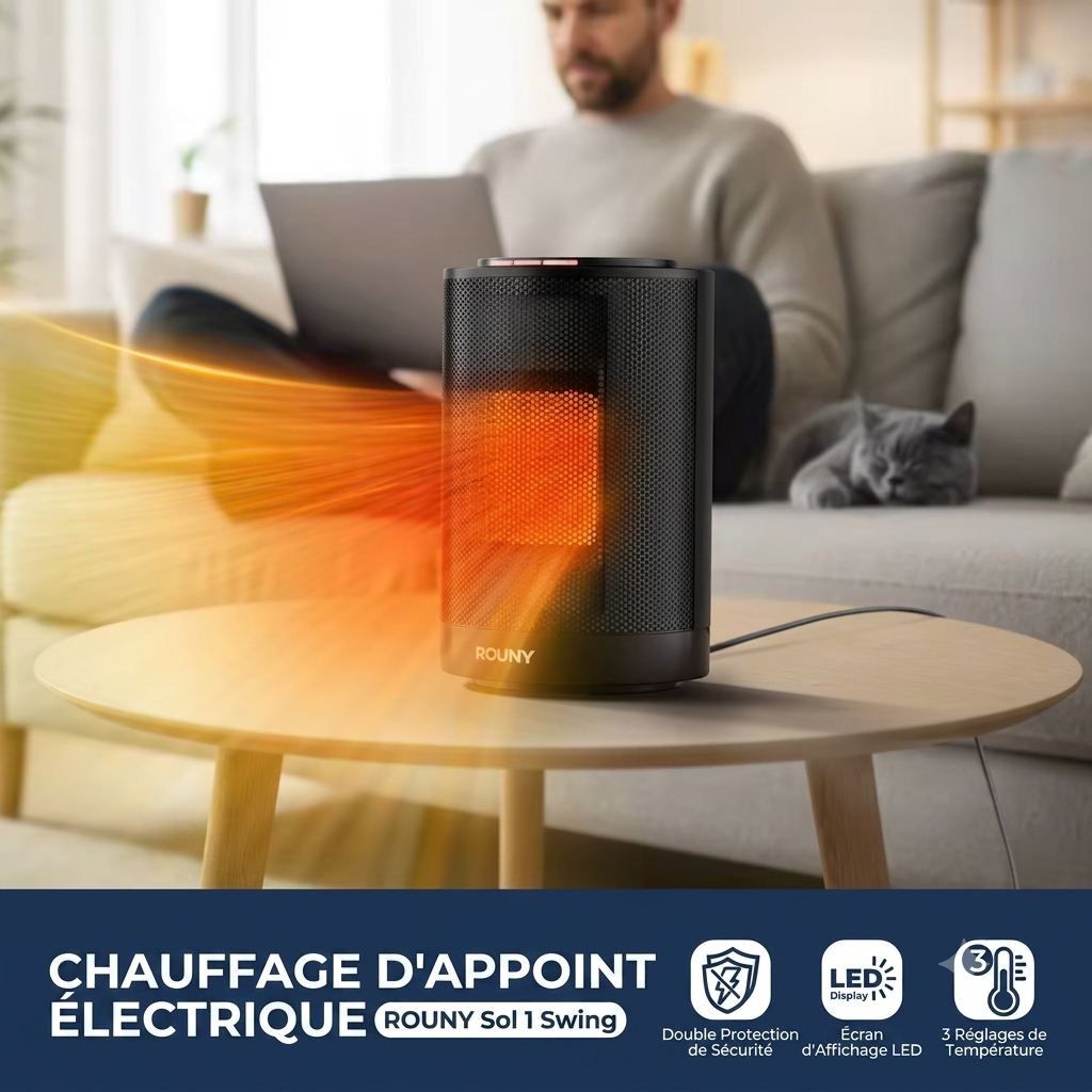 Chauffage électrique portable