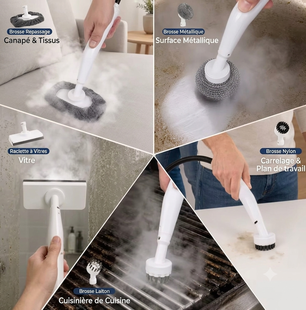 Nettoyeur vapeur haute pression portable